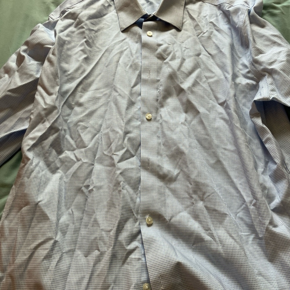 Calvin Klein Men’s Dress Shirt XL 17 32/33